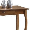 Ver imagem 3 de Aparador para Sala em Madeira Maciça com Pés Luis Xv 1 Gaveta 1019 Linz Móveis - Imbuia Glazer