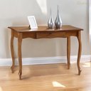 Ver imagem 1 de Aparador para Sala em Madeira Maciça com Pés Luis Xv 1 Gaveta 1019 Linz Móveis - Imbuia Glazer