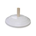 Ver imagem 1 de Ombrelone Guarda Sol Piscina Casa Praia Base Branco 240cm