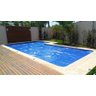 Capa Térmica para Piscina Aquecida Azul 500 Micras - 7,5x3 - 3