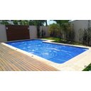 Ver imagem 3 de Capa Térmica para Piscina Aquecida Azul 500 Micras - 7,5x3