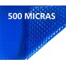 Capa Térmica para Piscina Aquecida Azul 500 Micras - 7,5x3 - 1