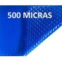 Ver imagem 1 de Capa Térmica para Piscina Aquecida Azul 500 Micras - 7,5x3