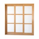 Ver imagem 3 de Porta Balcão de Madeira Modelo Luxo 2,15(a)x2,70(l) C/fechadura