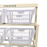 Estante Cesto Expositor Branco 80kg Presto - 3