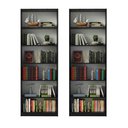 Ver imagem 3 de Kit com 2 Estantes Livreiro 6908 Preto