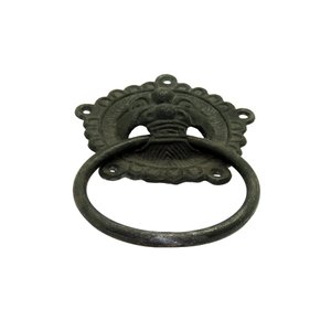 Puxador Rústico IL 6011 - Preto - 225X150X30MM