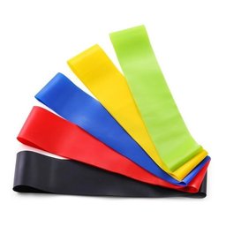 5 Mini Band Elastico Academia Fit Treino Funcional Exercíci - 6