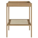 Ver imagem 5 de Mesa Lateral com Prateleira Pé Metal Arlo A10 Hanover/dourado - Mpozenato