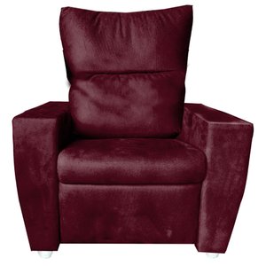 Poltrona Reclinável do Papai Moderna Nivea Bordo