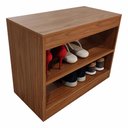 Ver imagem 3 de Sapateira Multiuso Organizador e Prateleira de Sapatos Mdf