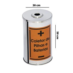 Lixeira Coletor de Pilhas e Baterias 35l - 4