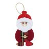 Kit 18 Peças Enfeite Árvore Natal Pendente Papai Noel Boneco de Neve 14cm - 5