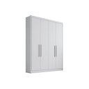 Ver imagem 2 de Guarda Roupa 4 Portas 3g Sevilha N. Horizonte Neve