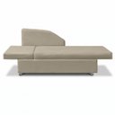 Ver imagem 6 de Sofá Cama Solteiro 1 Lugar com Baú Divã Bouclê Multifuncional Divã Quarto Hóspedes 195cm:Bouclê Bege