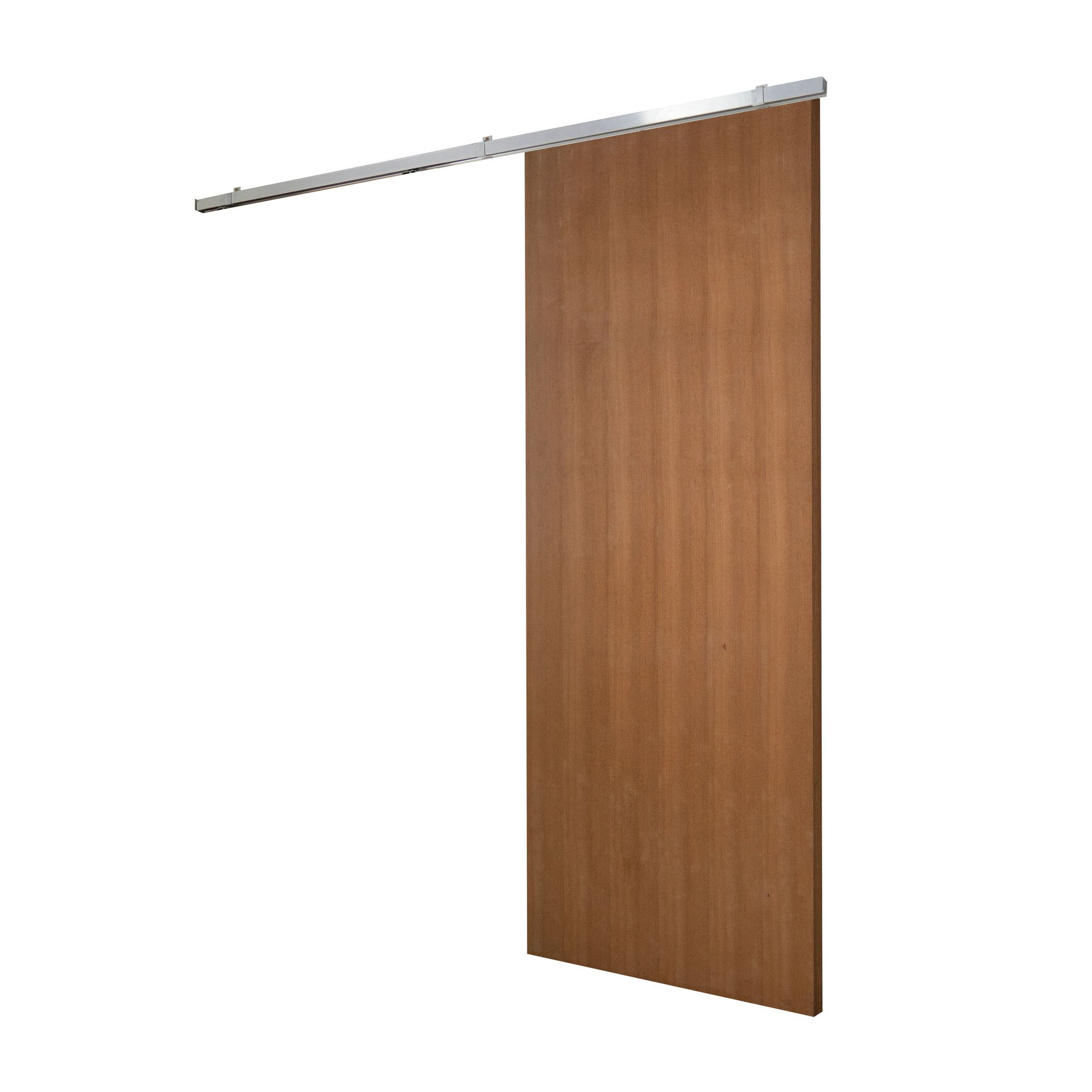 Porta de Correr P/ Verniz 210x70 com Kit Alumínio - 3
