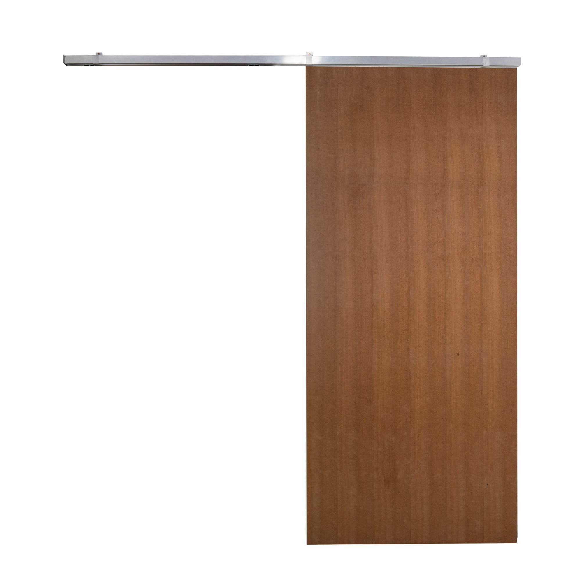 Porta de Correr P/ Verniz 210x70 com Kit Alumínio - 2