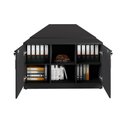 Ver imagem 4 de Estação de Trabalho 4,50m 6 Pessoas com Armário 2 Portas F5 Cor:preto