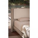 Ver imagem 4 de Cama Casal Flutuante Viena Design Elegante em MDF-MDP Bege Jasper Móveis