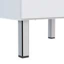 Ver imagem 3 de Gabinete de Cozinha para Pia 160 em Aço Gaia 2 Portas Branco - Cozimax