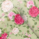 Ver imagem 4 de Papel de Parede Floral Rosas 4 Arte Destaque 3 Metros