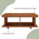 Ver imagem 4 de Mesa de Centro para Sala 90 Cm 4632 Cinamomo Arly Cinamomo