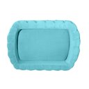 Ver imagem 6 de Mini Berço Moises de Balanço Portátil para Bebê Azul Turquesa