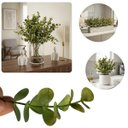 Ver imagem 7 de Kit 9 Buquês de Eucalipto Artificial 40cm com 6 Hastes – Decoração Verde Permanente