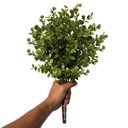 Ver imagem 5 de Kit 9 Buquês de Eucalipto Artificial 40cm com 6 Hastes – Decoração Verde Permanente