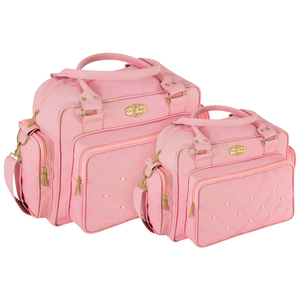 Kit Bolsas Maternidade Griff Baby Safira Rosa