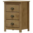 Ver imagem 3 de Cabeceira Queen e 02 Mesas Cabeceira 3 Gv Madeira Maciça Freijo Milani Store