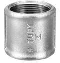 Ver imagem 1 de Luva Ferro Galvanizada 4 Luva Metal Galvanizado 4 Polegada Tupy Tupi
