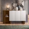 Bancada 3 Portas Bled Imbuia Off White - 4