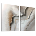 Ver imagem 6 de Quadro Decorativo Abstrato Texturizado Duo