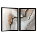 Ver imagem 5 de Quadro Decorativo Abstrato Texturizado Duo