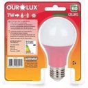 Ver imagem 3 de Lâmpada Rosa Led 7w Equivale 60w - Bivolt Superled Ourolux