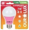 Ver imagem 2 de Lâmpada Rosa Led 7w Equivale 60w - Bivolt Superled Ourolux
