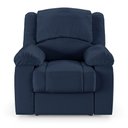 Ver imagem 2 de Poltrona do Papai Reclinável Sala de Cinema Madrid Power Elétrica USB PU Azul G23 Gran Belo