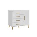 Ver imagem 2 de Cômoda para Quarto Infantil Kids Espresso Móveis Branco