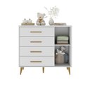 Ver imagem 4 de Cômoda para Quarto Infantil Kids Espresso Móveis