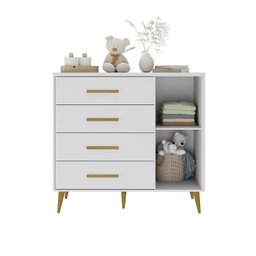 Cômoda para Quarto Infantil Kids Espresso Móveis - 4