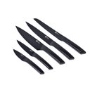 Ver imagem 5 de Bloco de Facas Detalhe Acácia 5 Peças Aço Inox Kenya Preto