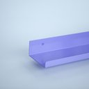 Ver imagem 4 de Prateleira Chapa Metal Lilás 50cm