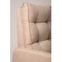 Ver imagem 4 de Poltrona de Amamentação Helena Soft Giratória e Reclinável + Puff Linho Bege - Lahome Decor