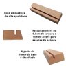 Love Palavra de Mesa em Mdf com Base Madeira Arte na Arte - 4
