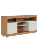 Ver imagem 2 de Rack Bancada Yara com Mesa de Centro Jeri Freijó Off White - Colibri