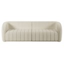 Ver imagem 2 de Sofá Decorativo Sala de Estar 252cm Adam 3 Lugares Boucle Off White G45 - Gran Belo Sofá Adam