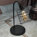 Ver imagem 3 de Abajur de Quarto Luminária Industrial Aramado Chochin Preta