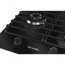 Ver imagem 4 de Fogão Cooktop 5 Bocas Tripla Chama Mcg5bm Grade Dupla Mesa de Vidro Mueller Preto Bivolt