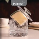 Ver imagem 2 de Manteigueira Francesa Diamond 8x9cm Vidro Mesa Posta Cozinha Porta Manteiga Lyor